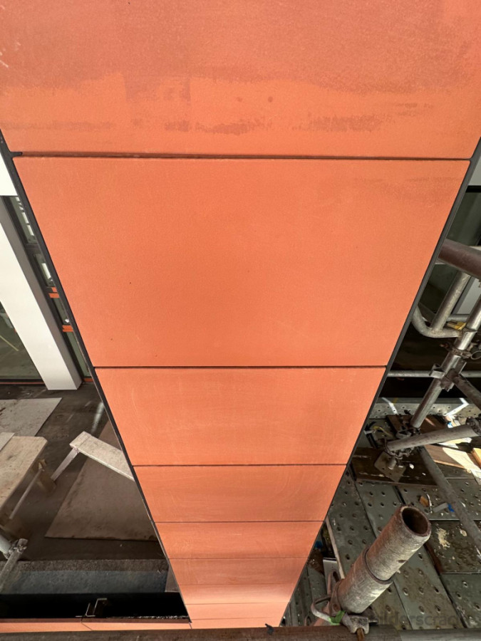 Tiles Installation @ Front Wall