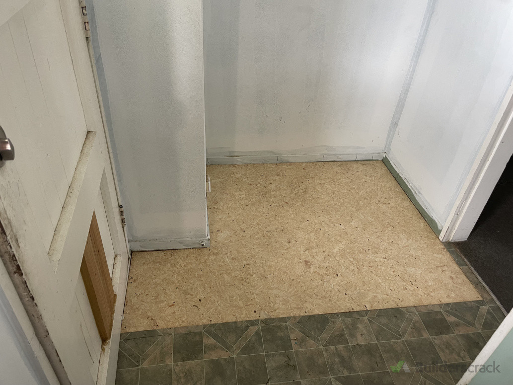 Floor replacement: After