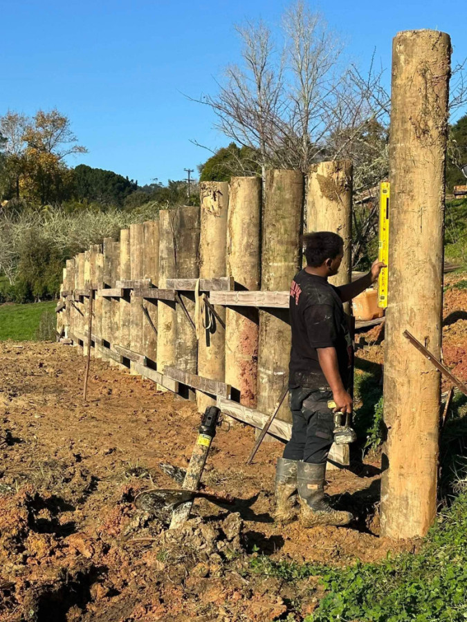 Any kind of retaining wall