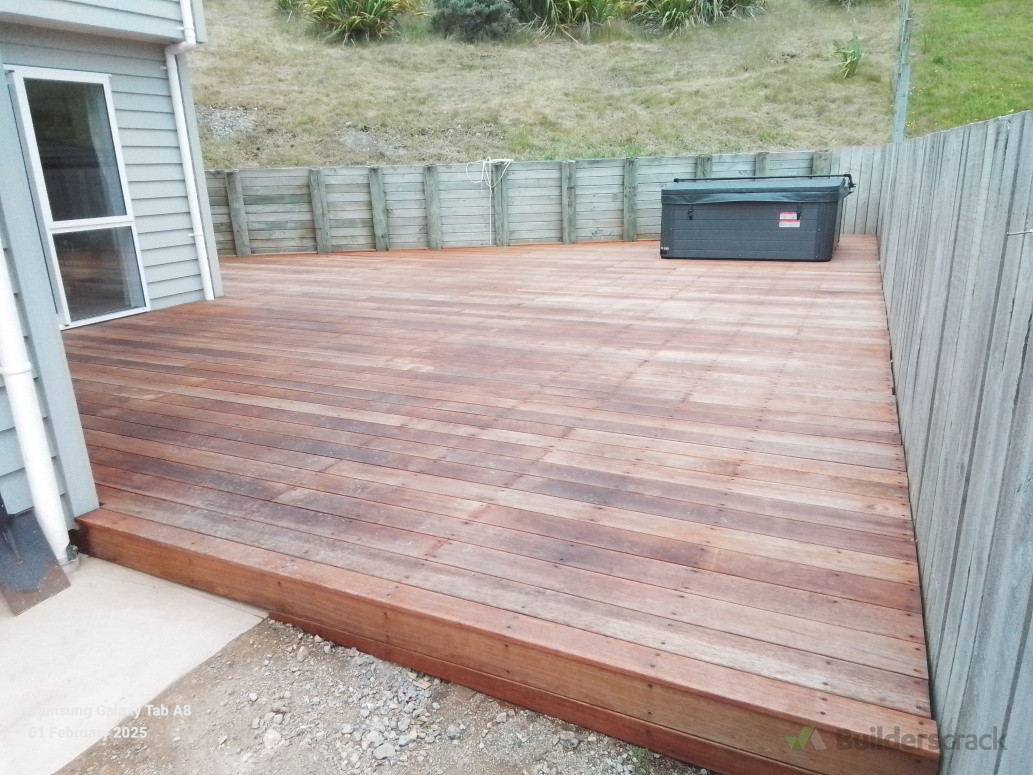 New Deck over the whole back yard