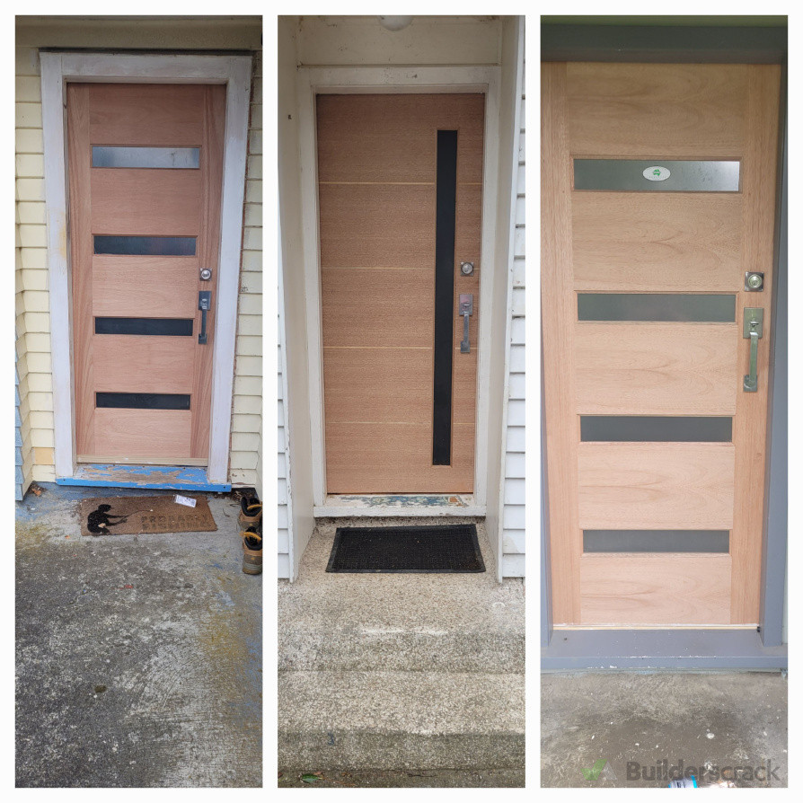 Been a winter of installing front doors