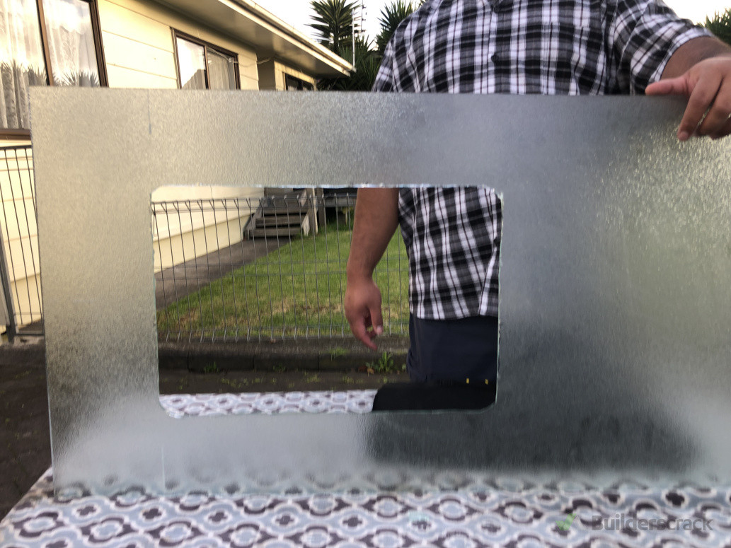 Completed rectangle ... all by hand