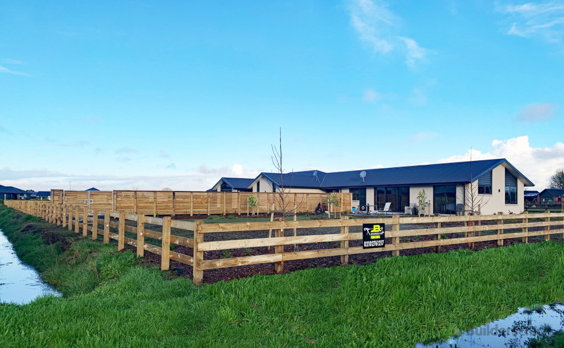 Square Post & 3 Rail