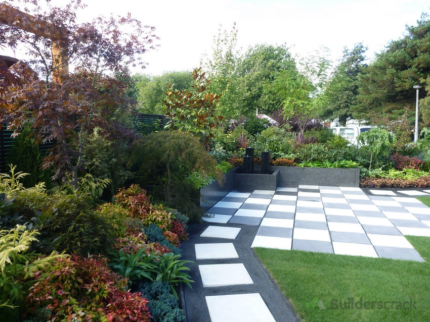 Garden paving and outdoor living