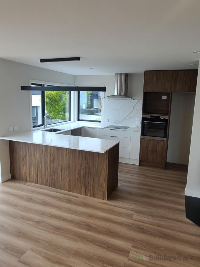 Kitchen installation.