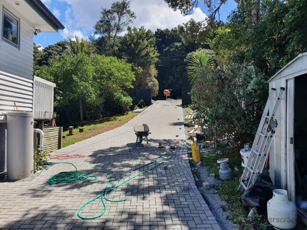 Permeable paving - driveway