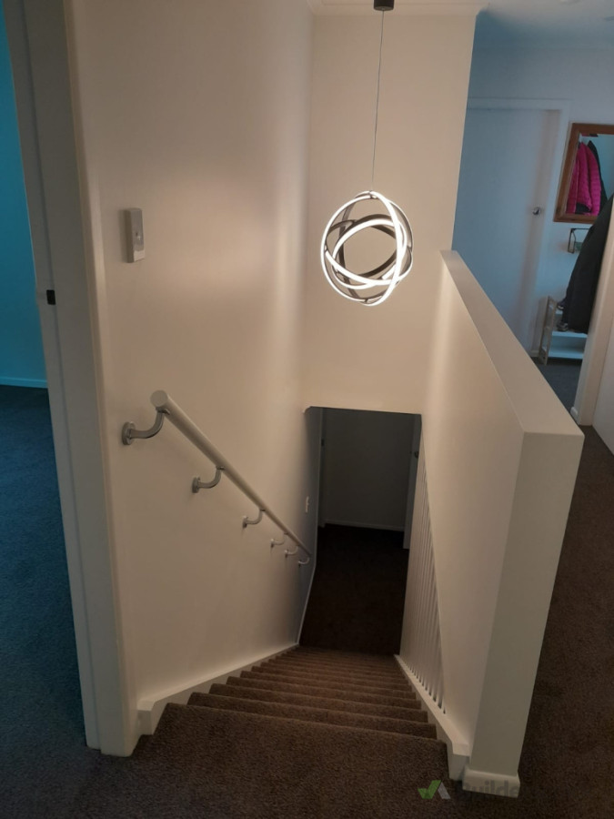 Internal stairs conversion from a spiral Stairwell to straight Stairwell in johnsonville