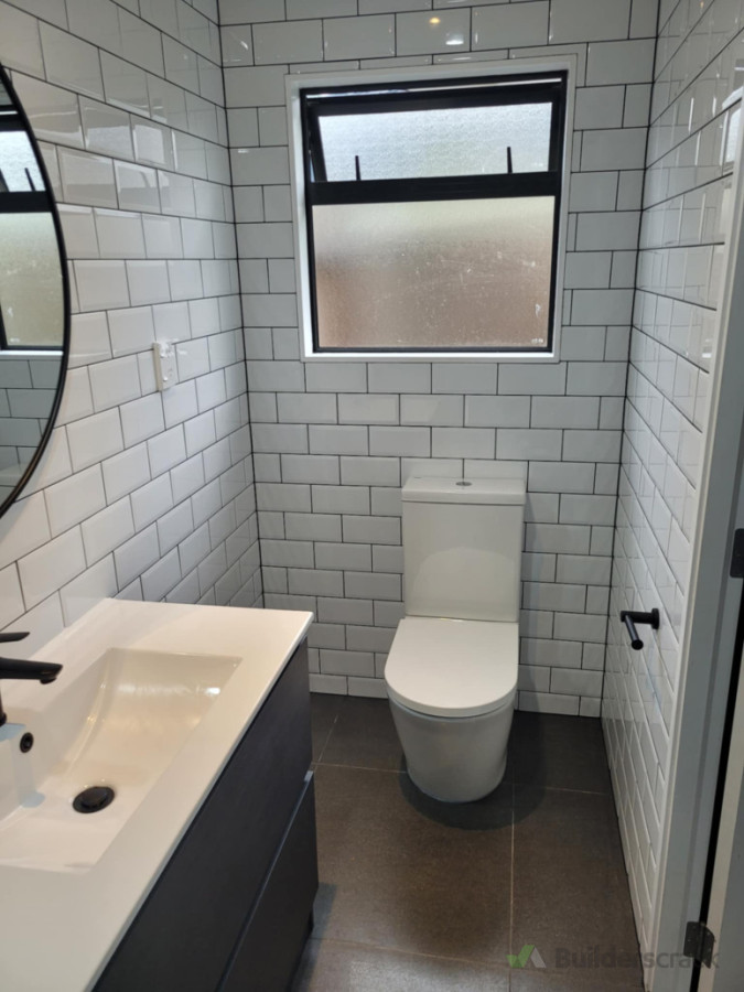 Bathroom renovations demolition , tiling , fixtures, fitting and electrical all complete by Mersey construction