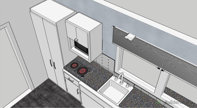 3D Sketch up aerial view