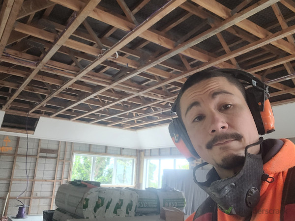 Exposing the ceiling