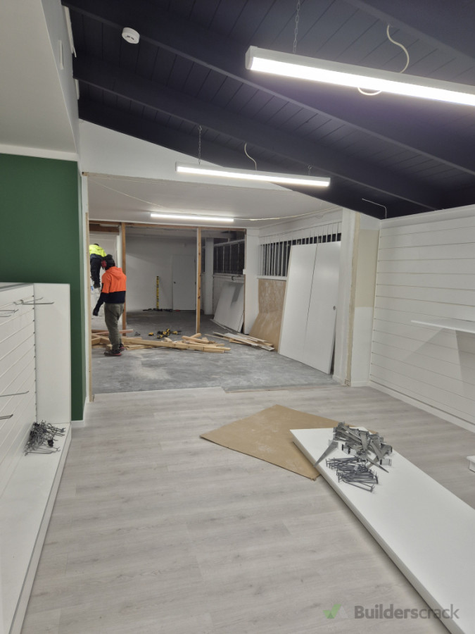 Demolition works