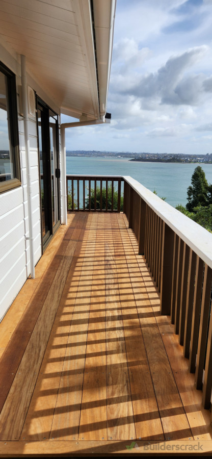Garapa decking