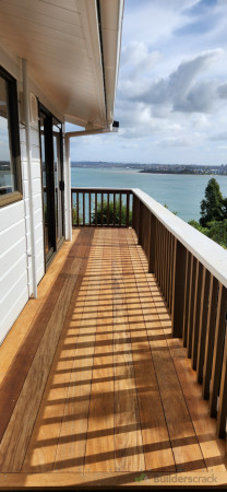 Garapa decking