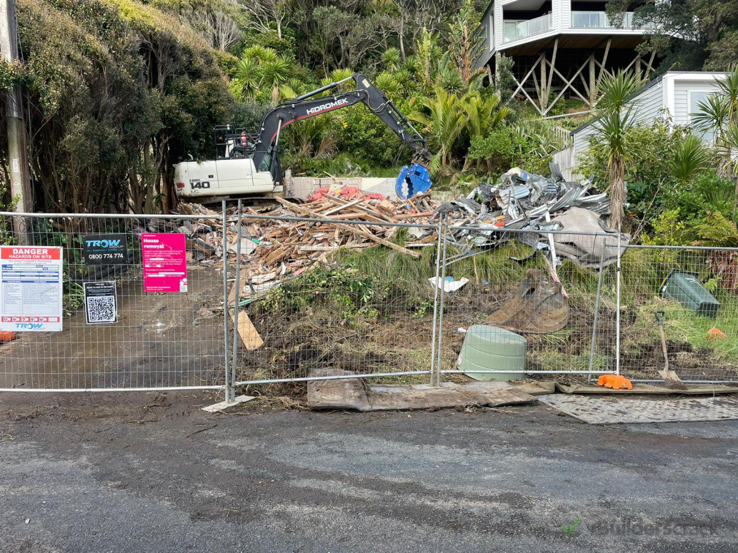 Full Deconstruction. Selvage all Joists and Framing