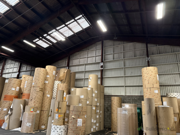 Corrugated fibre cement gable ends