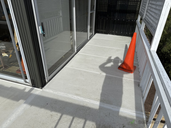 Fibre cement floor to deck