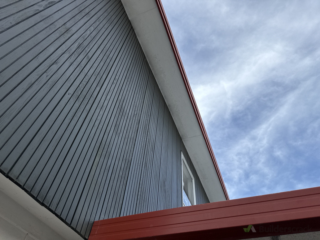 Fibre cement soffit lings