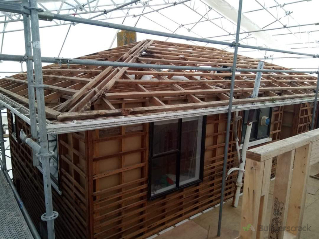 Full house Cladding.Roof and Soffit removal.