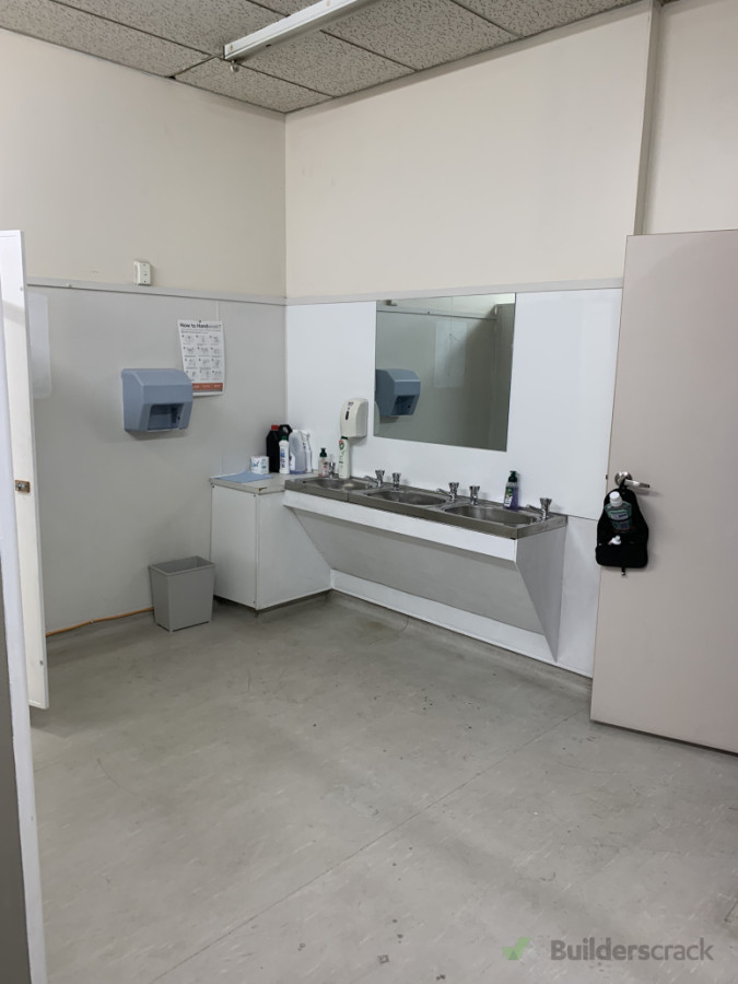 Factory deep clean after