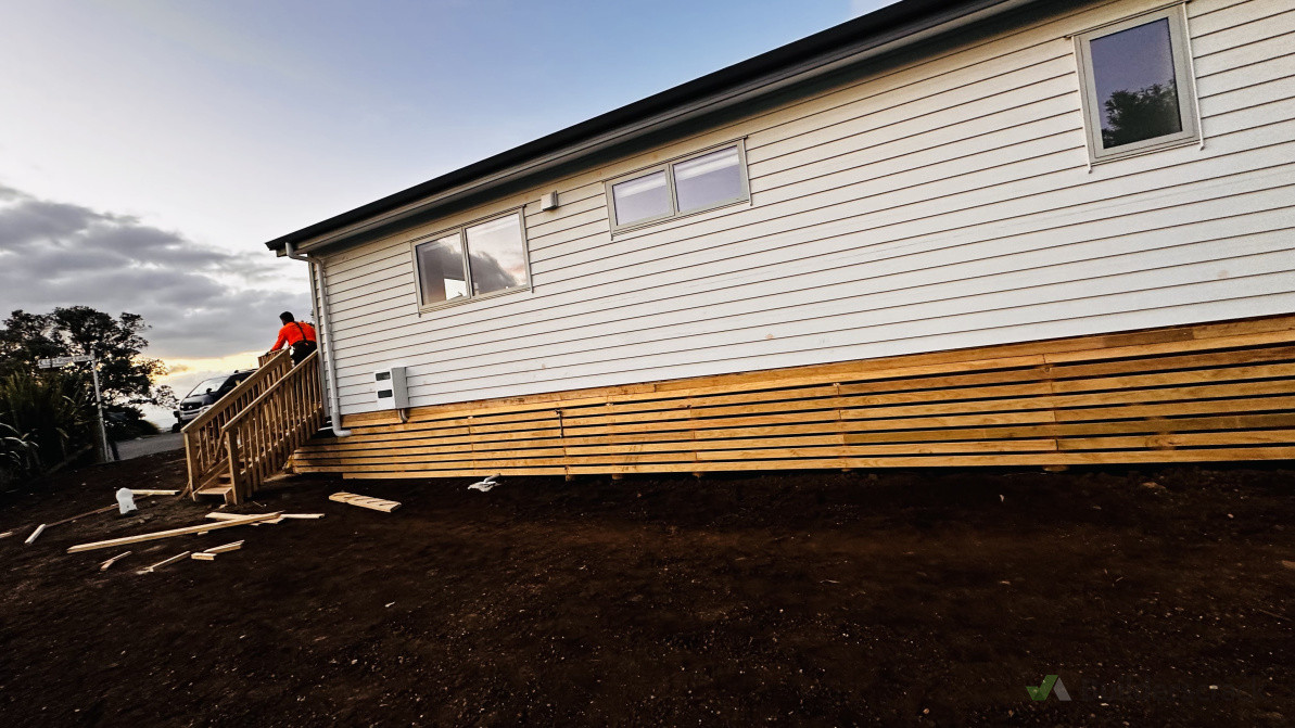 Cladding work