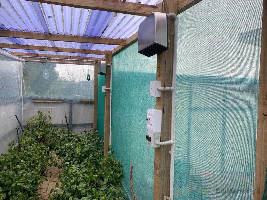 Automation plant shed: From Mon to Sunday ONLY 9pm-8am automatically start heating space, when temperature rise to 25 Celsius heating stop automatically.