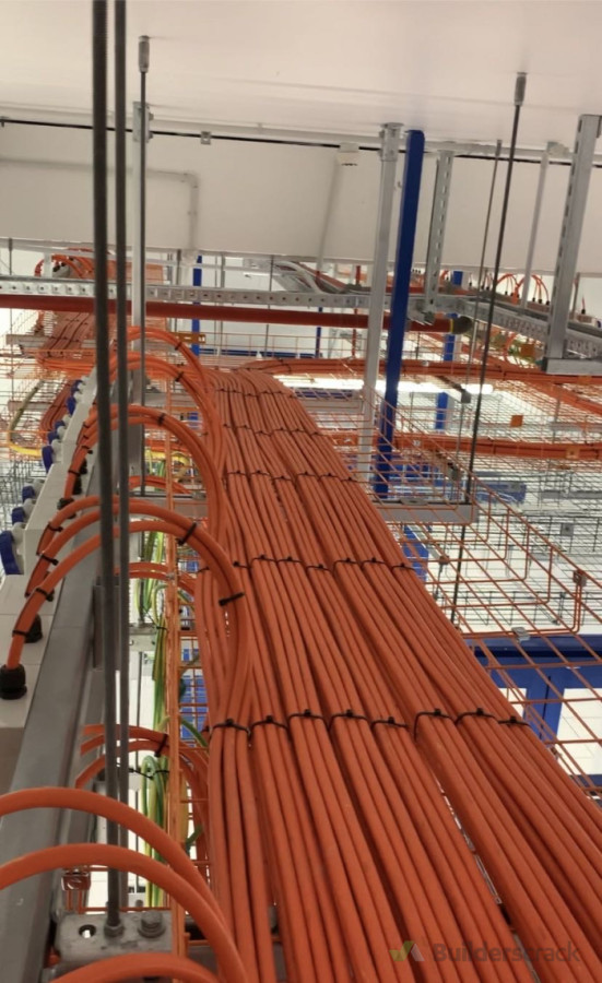 commercial cable layout Installation