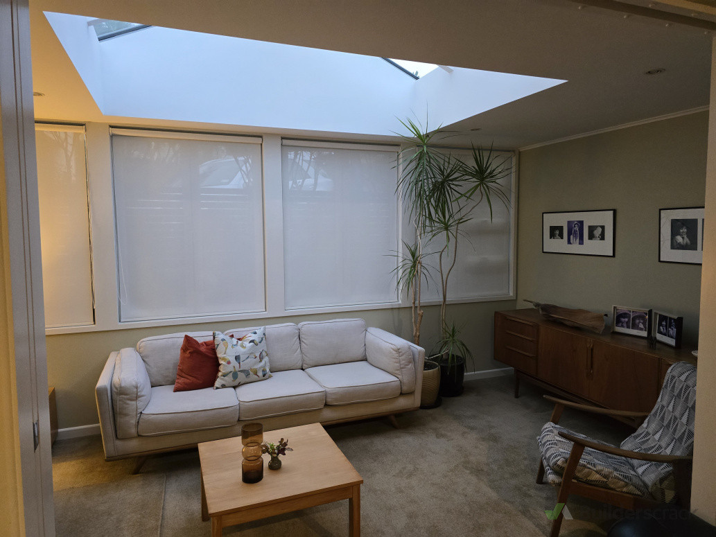 Sun room transformed to be cool in Summer and warm in Winter