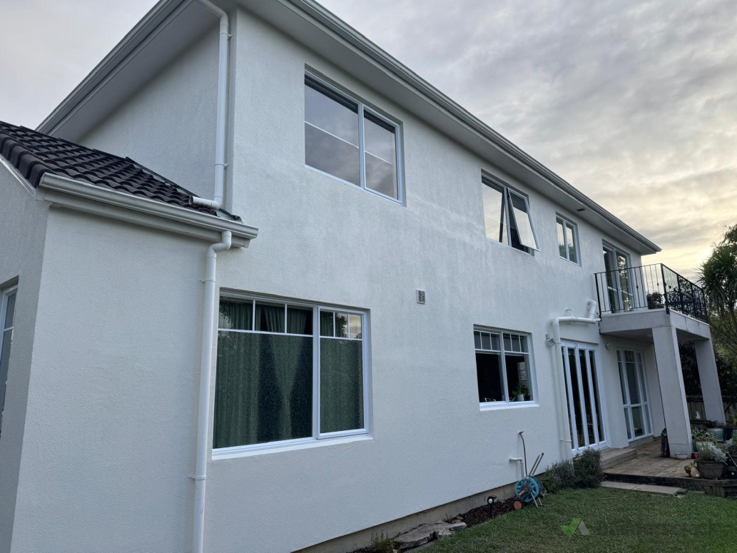 After washing and painting