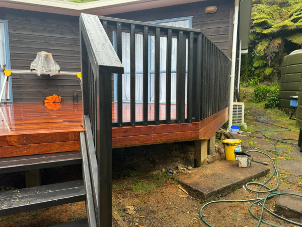 Balustrade Completed