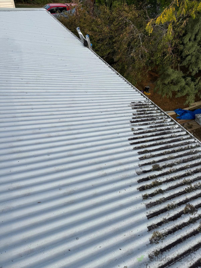 In Progress: Half Washed