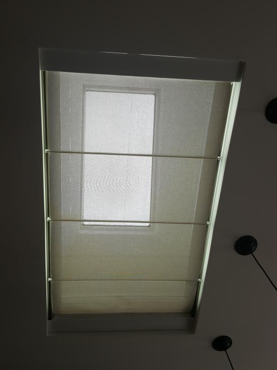 Motorised Skylight blind