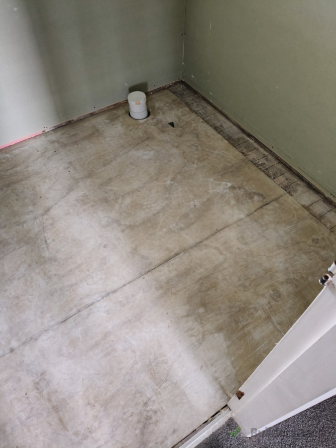 Replaced Shower Floor
