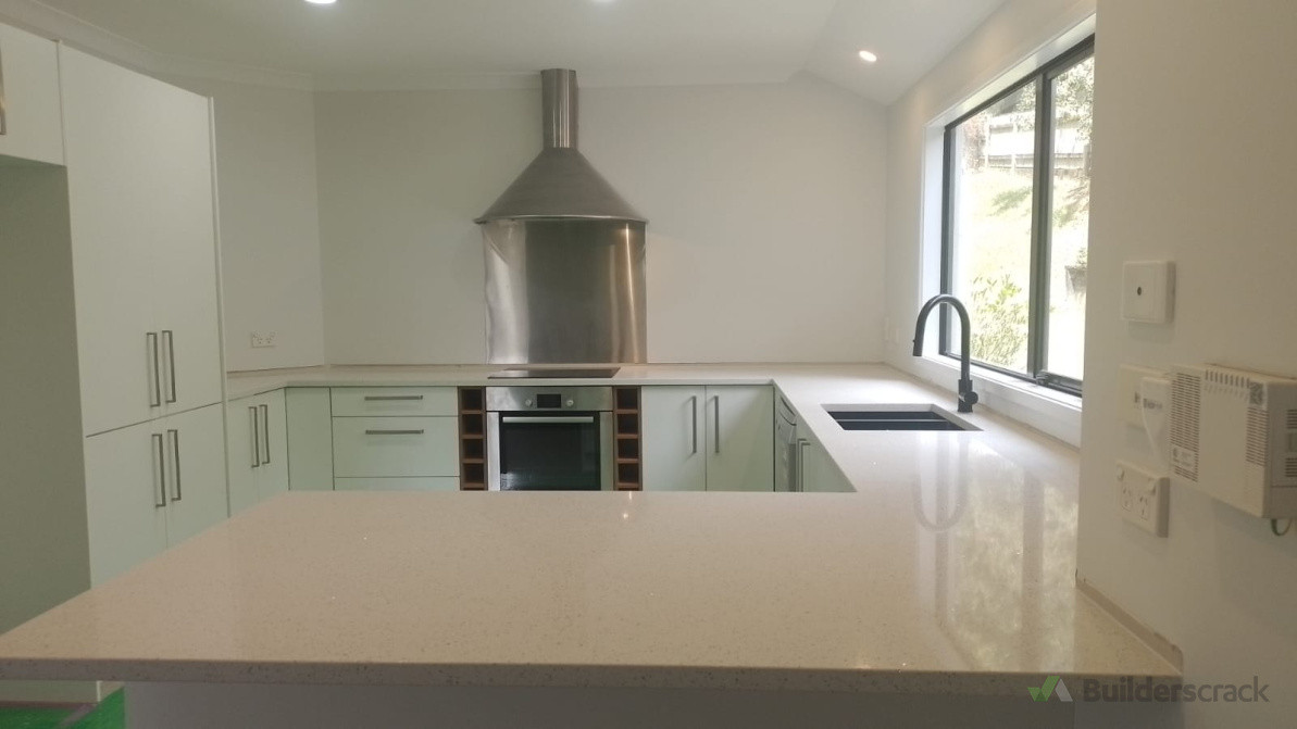 Kitchen With Engineered Stone