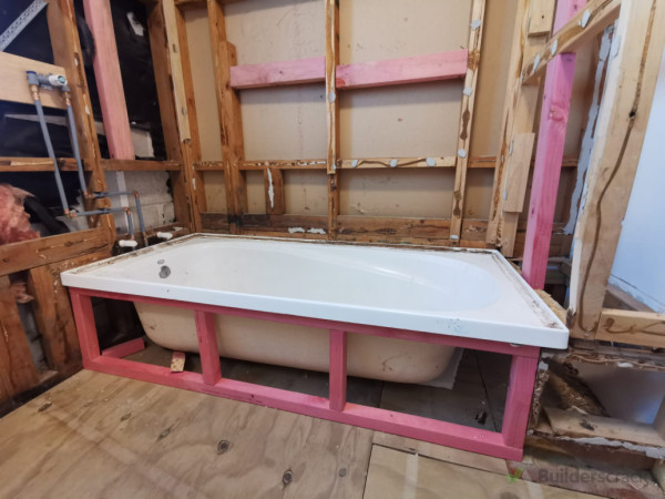 New Framing For The Bath