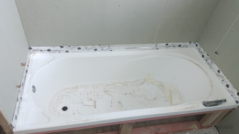New Bath With New GIB And Waterproof Tape