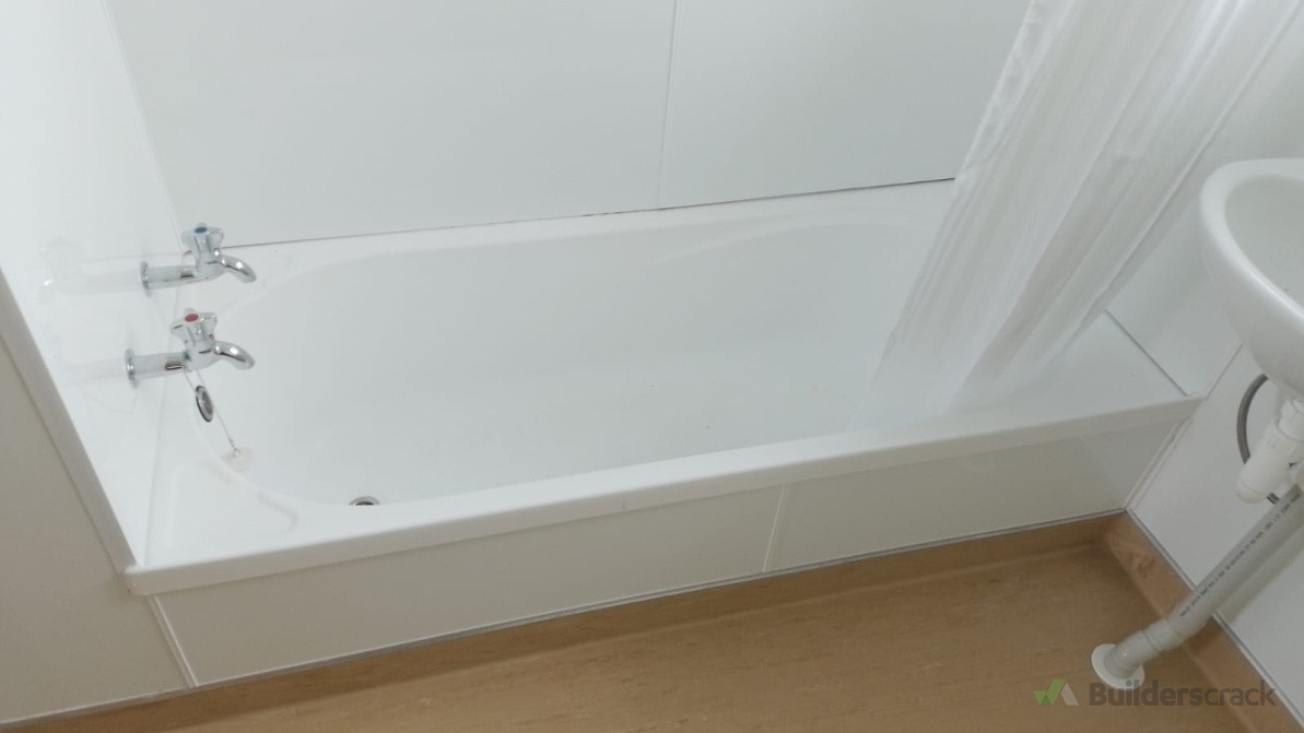 New Bath With Lining