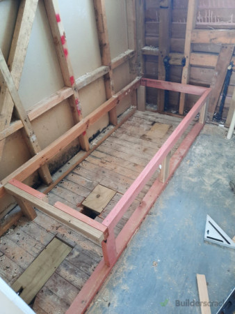 Framing For The New Bath