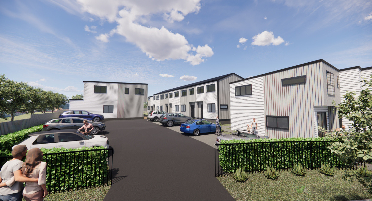 3d rendering for Clendon Multi units