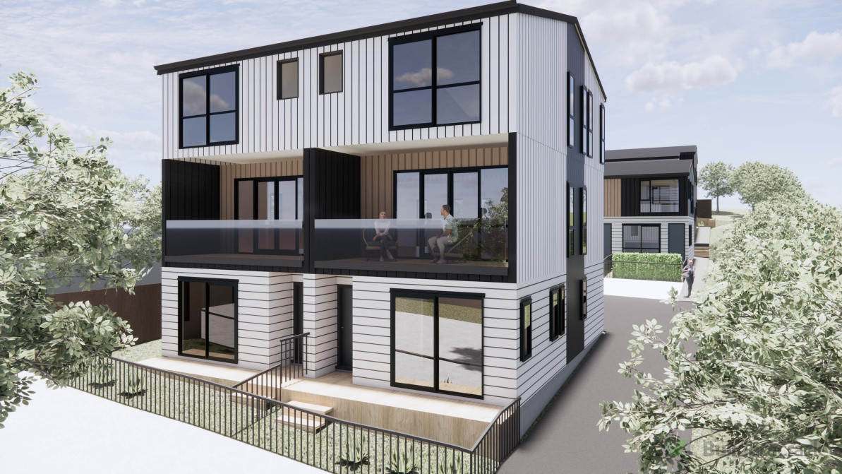 3d rendering for Sunnyfield Multi units