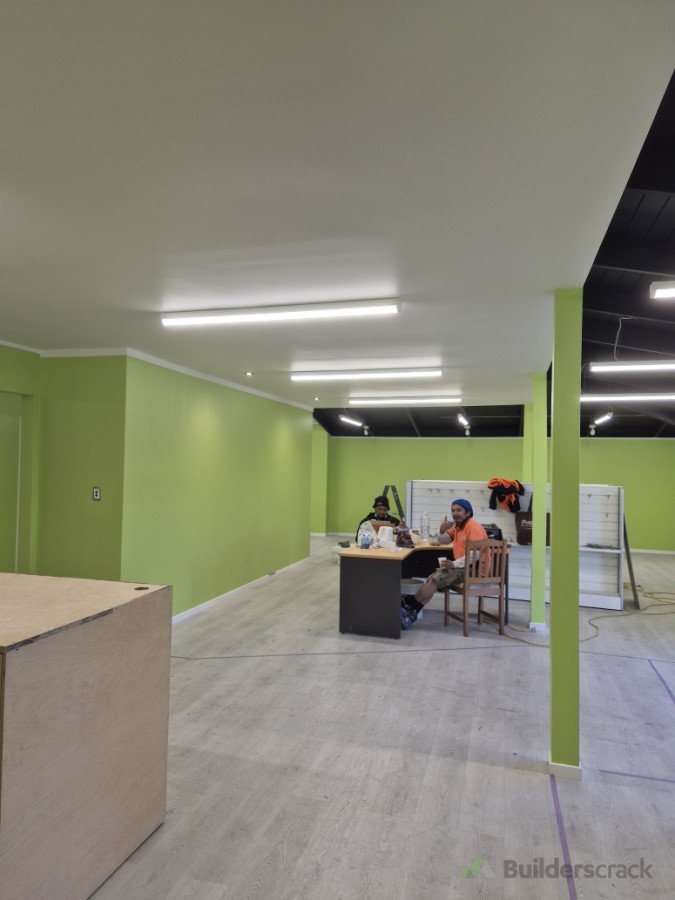 Painting done smoko time!😊