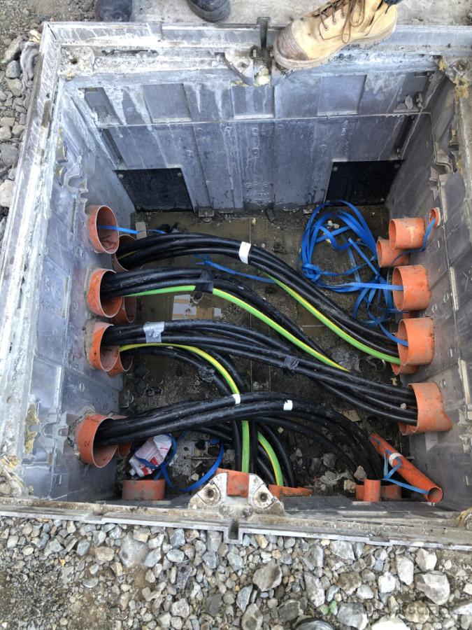 Main cable works new and alterations.