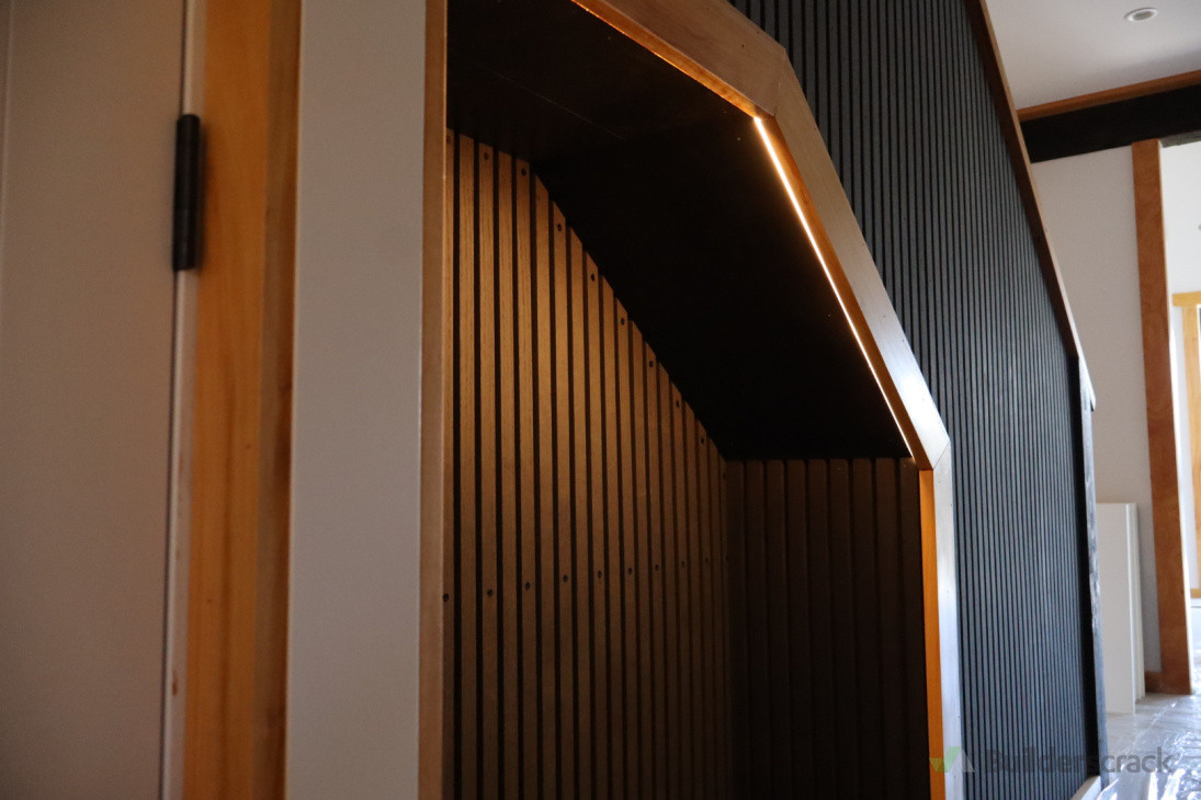 Wine cupboard lighting