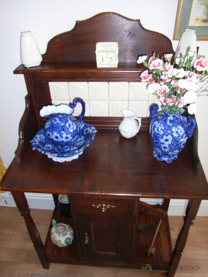 English wash stand replica.