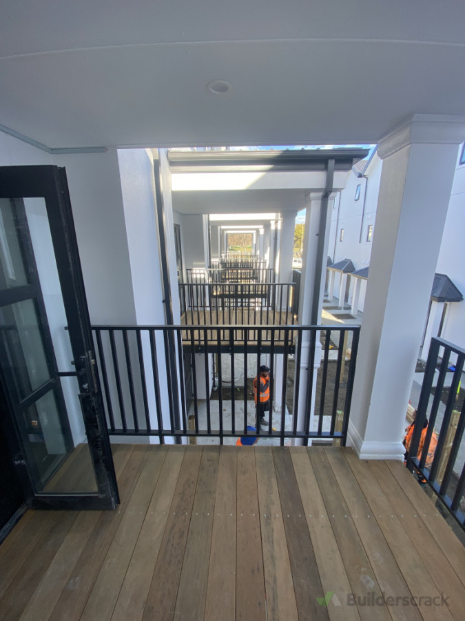 Decking install city centre