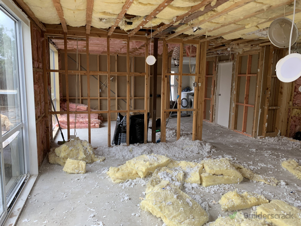 Ground floor complete rebuild.