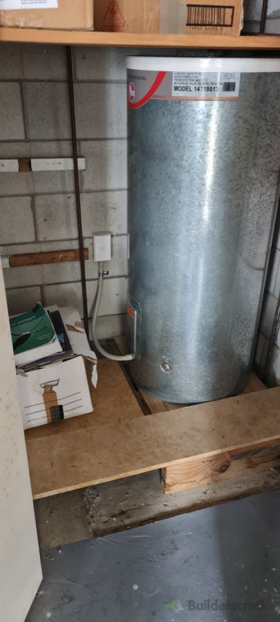 Hot water element replacement