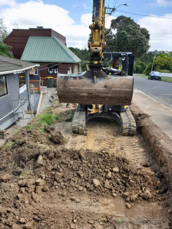 Remove topsoil