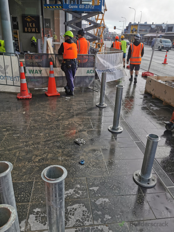 bollard installation