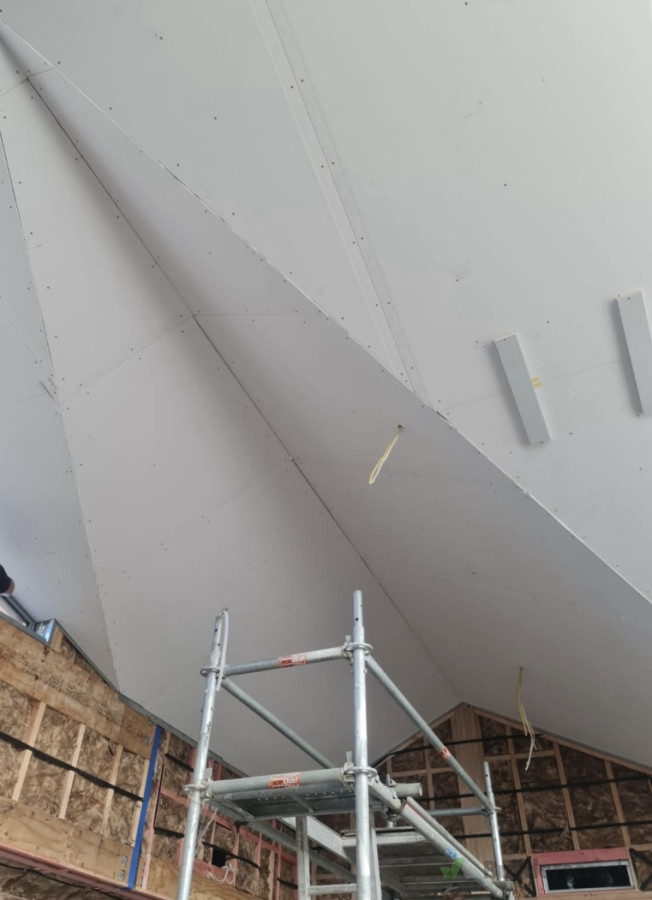 Plasterboard Fixing - Ceiling