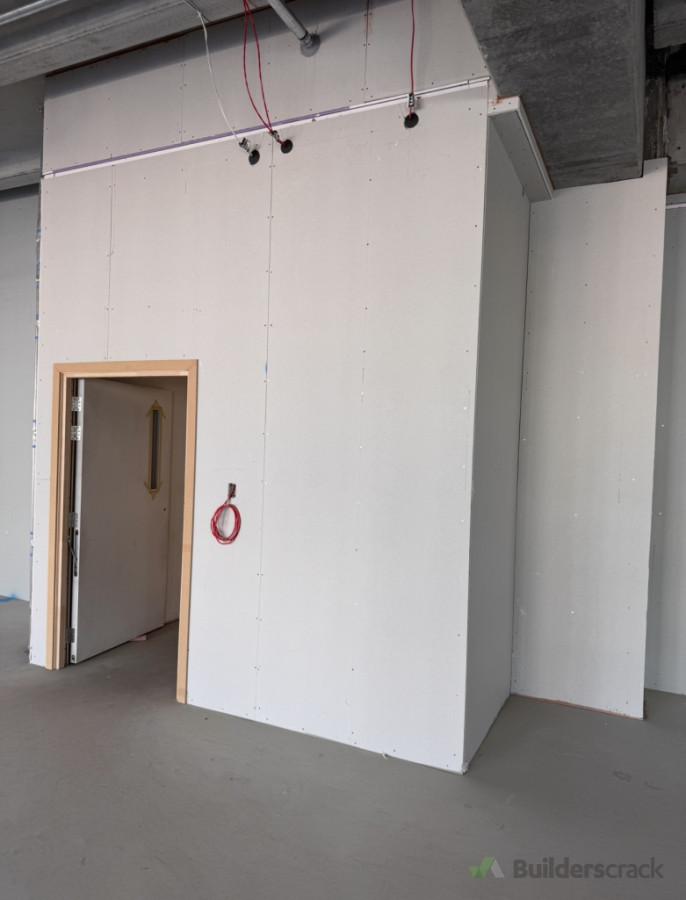 Plasterboard Fixing - Walls